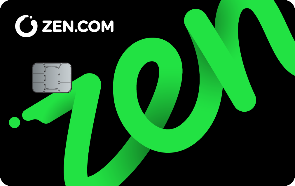 ZEN.com card front