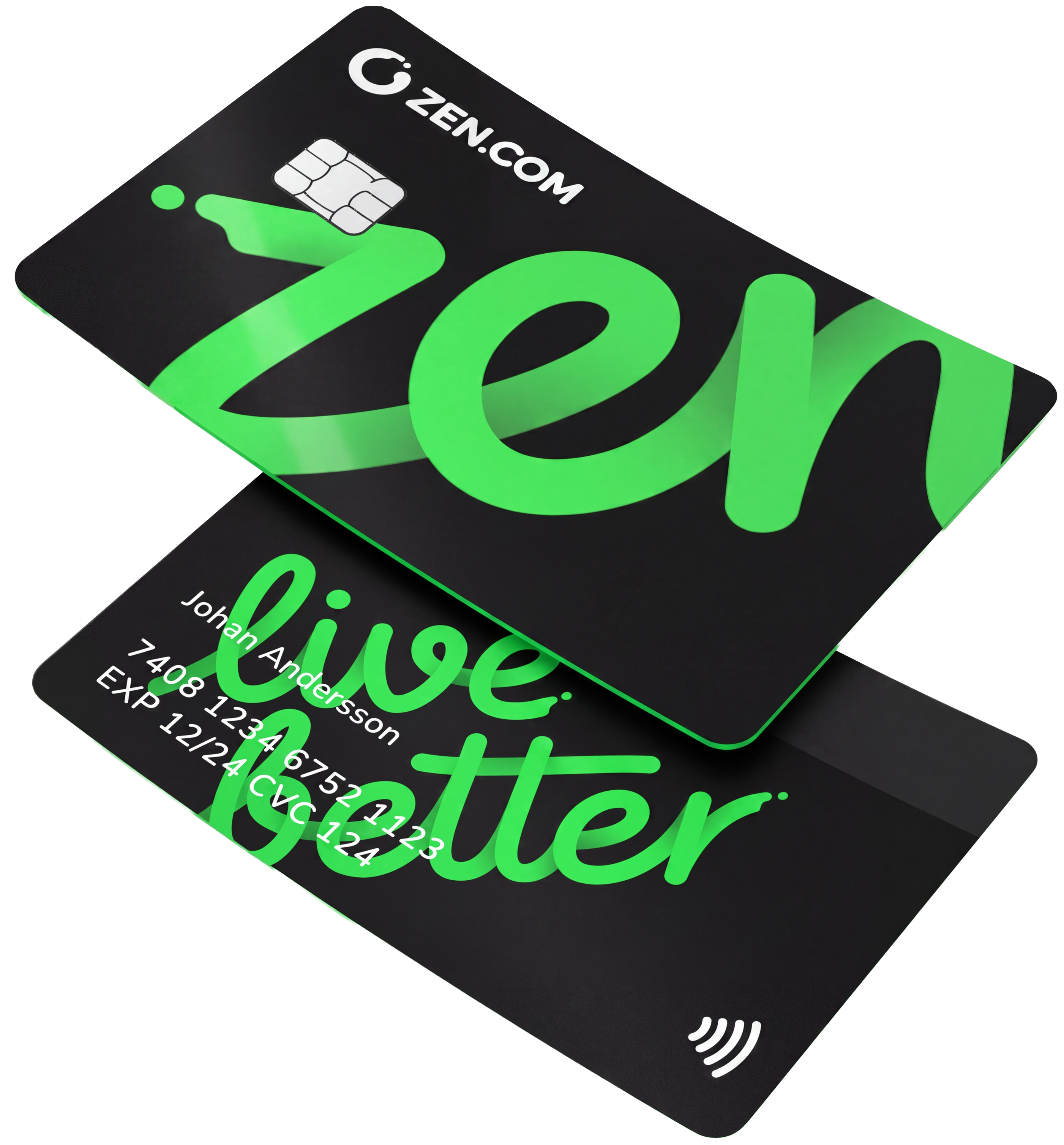 ZEN.com card visual