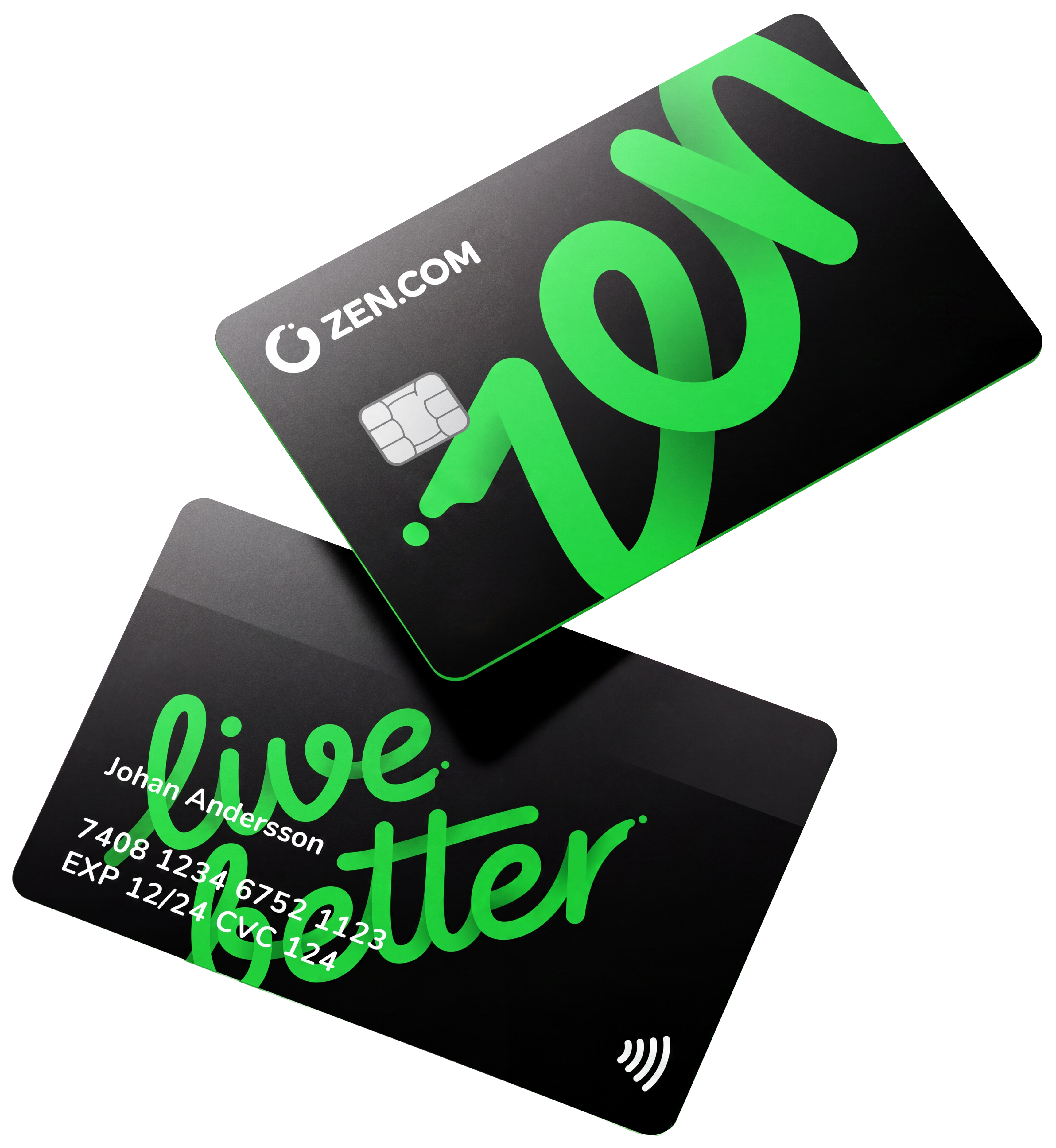 ZEN.com card visual
