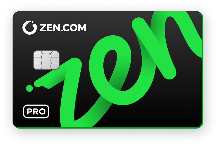 ZEN.COM PRO card